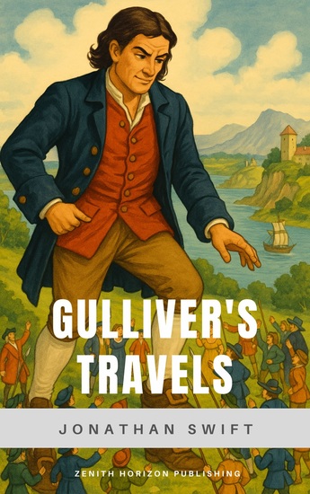 Gulliver's Travels - Jonathan Swift's Satirical Voyage Through Strange Lands - cover