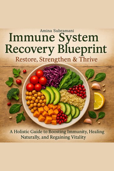 Immune System Recovery Blueprint: Restore Strengthen & Thrive - A Holistic Guide to Boosting Immunity Healing Naturally and Regaining Vitality - cover