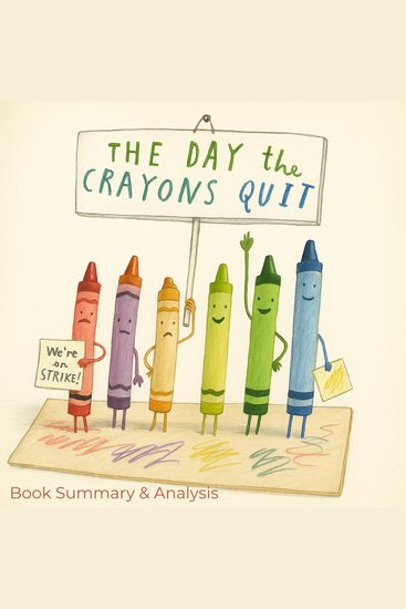 Day the Crayons Quit The: Book Summary & Analysis - cover