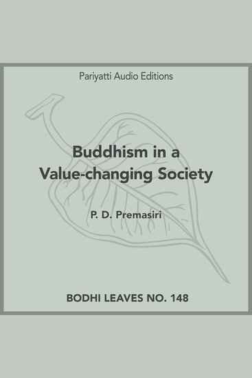 Buddhism in a Value-changing Society - cover