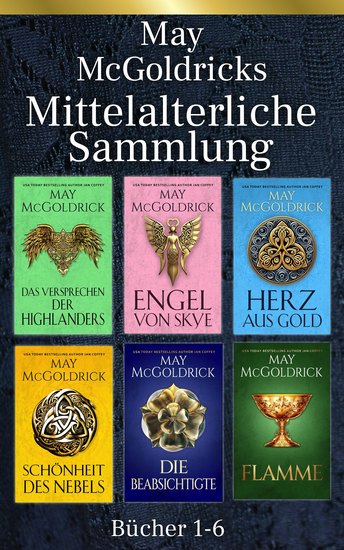 May McGoldricks Mittelalter Sammlung - Bücher 1–6 - cover
