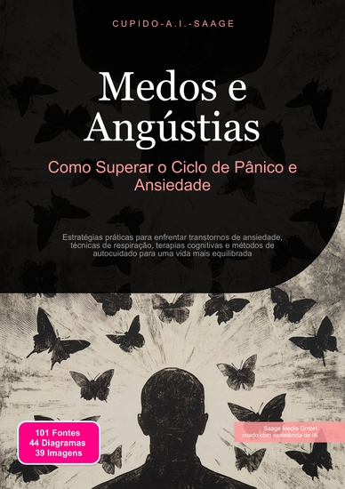 Medos e Angústias - Como Superar o Ciclo de Pânico e Ansiedade - cover