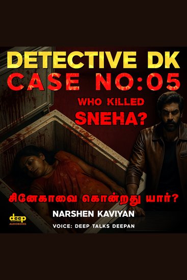 Detective DK - Case No:05 | Who Killed Sneha? சினேகாவை கொன்றது யார்? - A cold case - cover