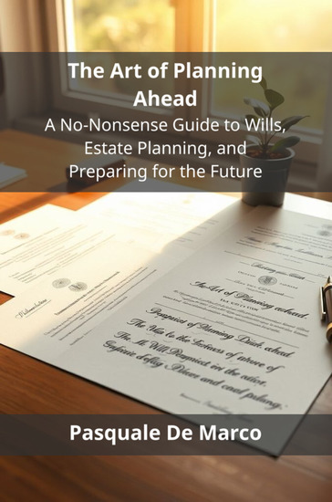 The Art of Planning Ahead - A No-Nonsense Guide to Wills Estate Planning and Preparing for the Future - cover