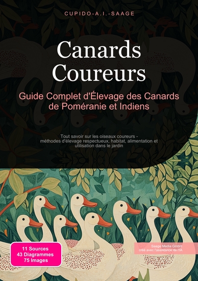 Canards Coureurs - Guide Complet d'Élevage des Canards de Poméranie et Indiens - cover