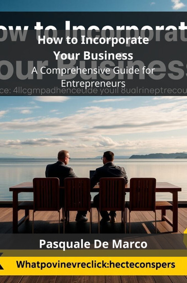How to Incorporate Your Business - A Comprehensive Guide for Entrepreneurs - cover
