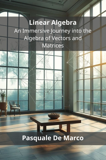 Linear Algebra - An Immersive Journey into the Algebra of Vectors and Matrices - cover
