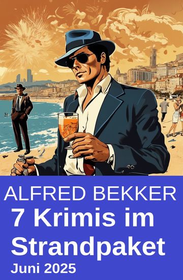 7 Krimis im Strandpaket Juni 2025 - cover
