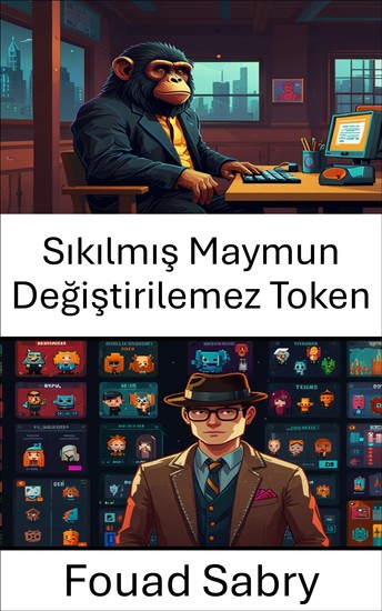 Sıkılmış Maymun Değiştirilemez Token - Dijital Primat Koleksiyonlarının ve Blockchain Kültürünün Vahşi Dünyasının İçinde - cover