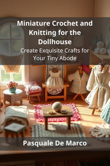 Miniature Crochet and Knitting for the Dollhouse - Create Exquisite Crafts for Your Tiny Abode - cover