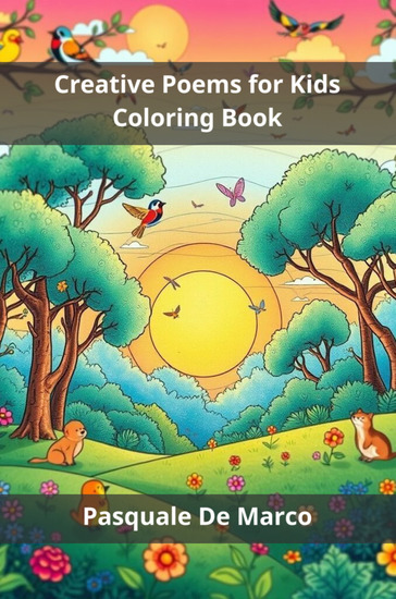 Creative Poems for Kids Coloring Book - cover