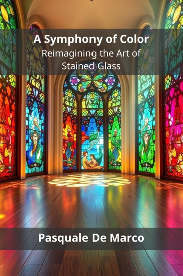 A Symphony of Color - Reimagining the Art of Stained Glass - cover