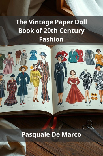 The Vintage Paper Doll Book of 20th Century Fashion - cover