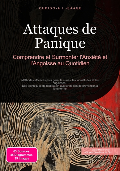 Attaques de Panique - Comprendre et Surmonter l'Anxiété et l'Angoisse au Quotidien - cover