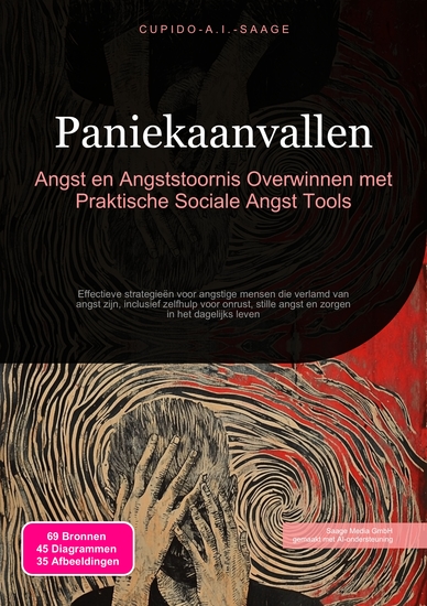Paniekaanvallen - Angst en Angststoornis Overwinnen met Praktische Sociale Angst Tools - cover