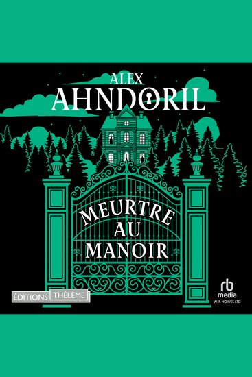 Meurtre au manoir - cover