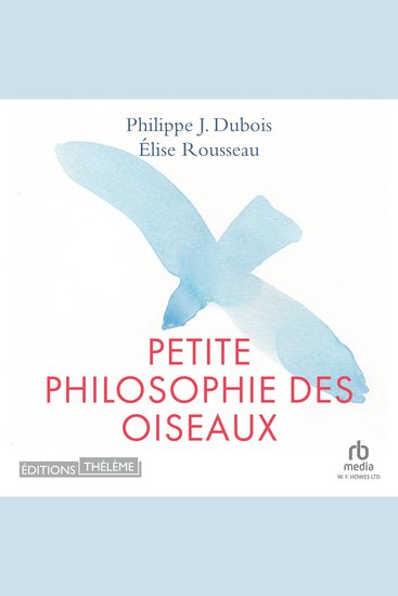 Petite philosophie des oiseaux - cover
