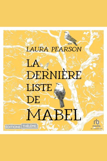 La dernière liste de Mabel - cover