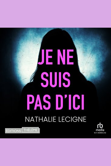 Je ne suis pas d'ici - cover