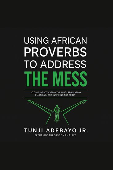 Using African Proverbs to Address the Mess - 30 Days of Activating the Mind Regulating Emotions and Inspiring the Spirit - cover