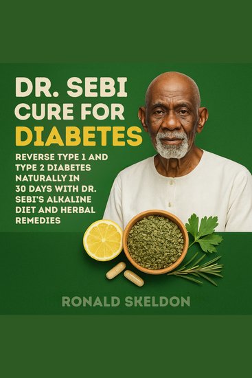 Dr Sebi Cure for Diabetes - Reverse Type 1 and Type 2 Diabetes Naturally in 30 Days with Dr Sebi’s Alkaline Diet and Herbal Remedies - cover