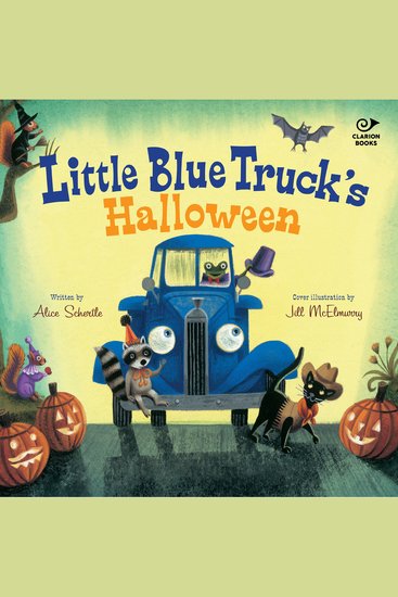 Little Blue Truck's Halloween - A Halloween Book for Kids - cover