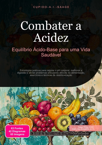 Combater a Acidez - Equilíbrio Ácido-Base para uma Vida Saudável - cover