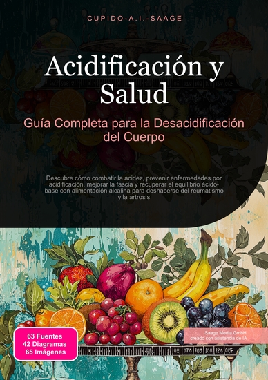 Acidificación y Salud - Guía Completa para la Desacidificación del Cuerpo - cover