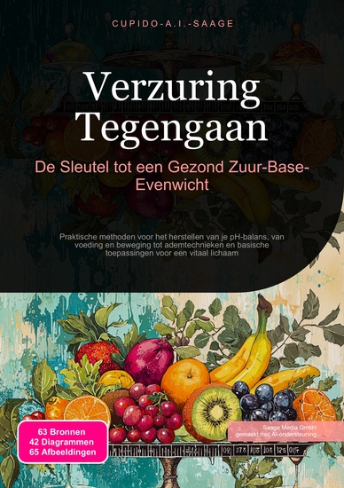 Verzuring Tegengaan - De Sleutel tot een Gezond Zuur-Base-Evenwicht - cover