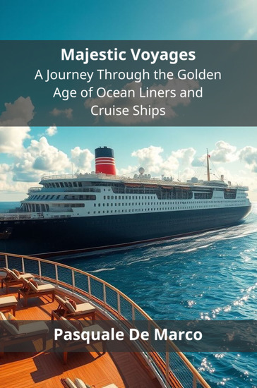Majestic Voyages - A Journey Through the Golden Age of Ocean Liners and Cruise Ships - cover