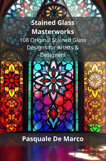 Stained Glass Masterworks - 108 Original Stained Glass Designs for Artists & Designers - cover