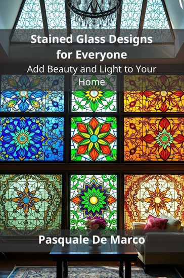 Stained Glass Designs for Everyone - Add Beauty and Light to Your Home - cover