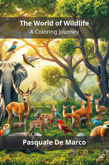 The World of Wildlife - A Coloring Journey - cover