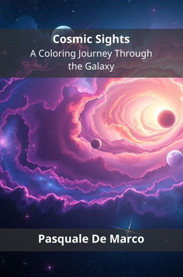 Cosmic Sights - A Coloring Journey Through the Galaxy - cover