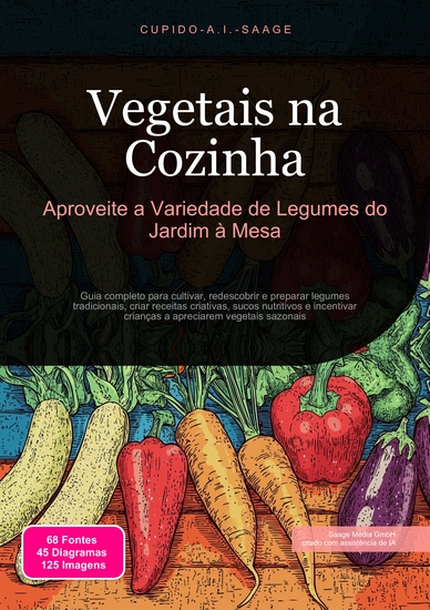 Vegetais na Cozinha - Aproveite a Variedade de Legumes do Jardim à Mesa - cover