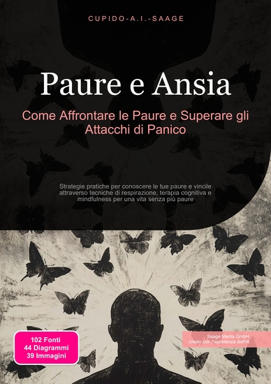 Paure e Ansia - Come Affrontare le Paure e Superare gli Attacchi di Panico - cover