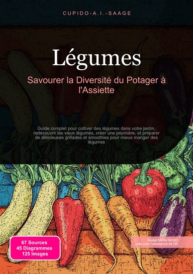 Légumes - Savourer la Diversité du Potager à l'Assiette - cover