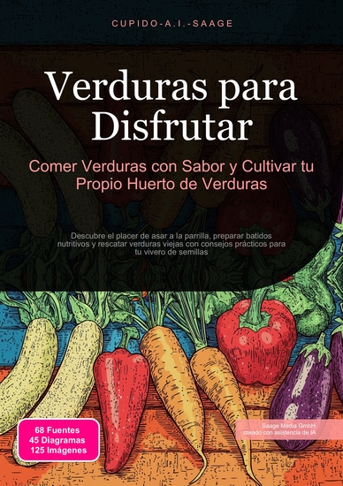 Verduras para Disfrutar - Comer Verduras Con Sabor Y Cultivar Tu Propio Huerto De Verduras - cover