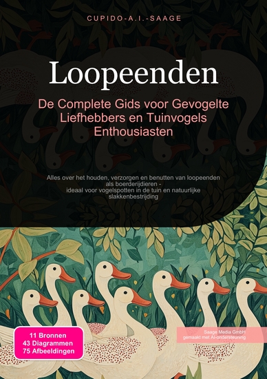 Loopeenden - De Complete Gids voor Gevogelte Liefhebbers en Tuinvogels Enthousiasten - cover