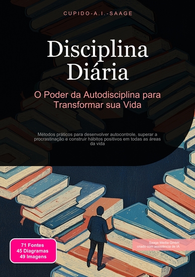 Disciplina Diária - O Poder da Autodisciplina para Transformar sua Vida - cover
