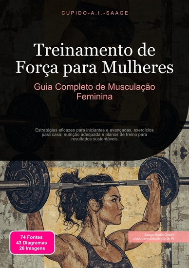 Treinamento de Força para Mulheres - Guia Completo de Musculação Feminina - cover