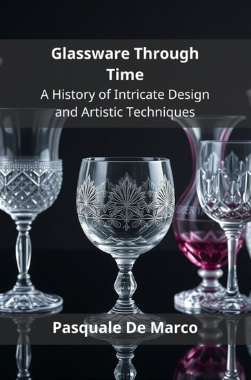 Glassware Through Time - A History of Intricate Design and Artistic Techniques - cover