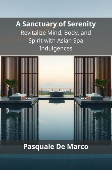 A Sanctuary of Serenity - Revitalize Mind Body and Spirit with Asian Spa Indulgences - cover