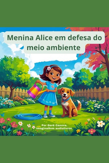 Menina Alice em defesa do meio ambiente - cover