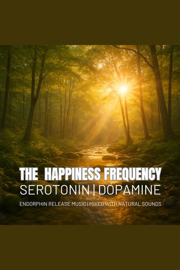 The Happiness Frequency | Serotonin | Dopamine - Endorphin Release Music | Mixed With Natural Sounds - cover