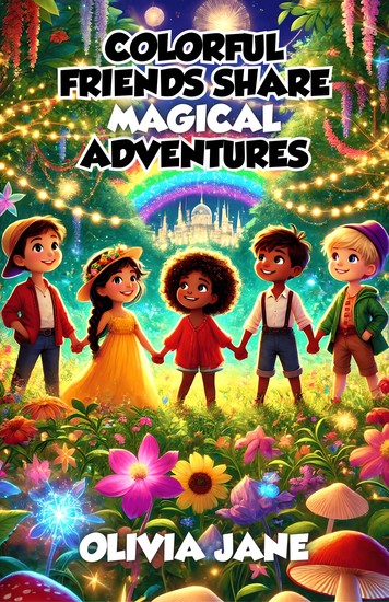 Colorful Friends Share Magical Adventures - cover