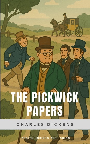 The Pickwick Papers - Charles Dickens' Hilarious First Novel - cover