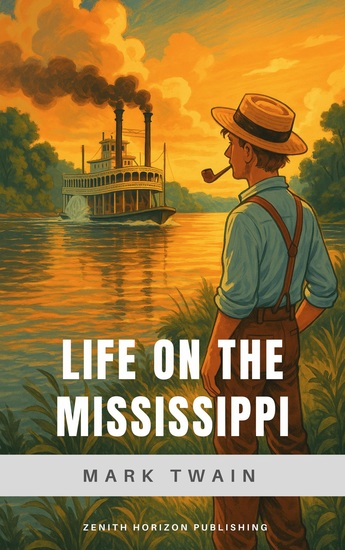 Life on the Mississippi - Mark Twain's Illustrated Memoir of Riverboats Adventure and American History - cover