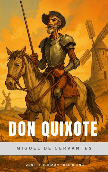 Don Quixote - Miguel de Cervantes' Timeless Tale of Chivalry and Madness - cover