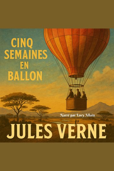 Cinq semaines en Ballon - cover